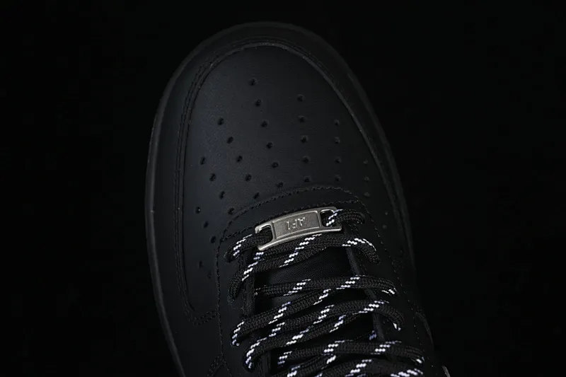 All Categories Nk Air Force 1 Air Force Series Nk Air Force 1 Low Air Force Low Nike Air Force 1'07 Low Black Silver Warrior Air Force One Low Casual Shoes ZH0316-125